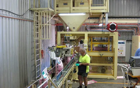 Fully automated packaging and palletizing system implemented in Australia