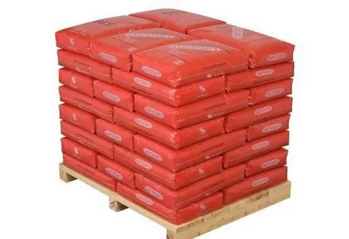 5 bags per layer, 8 layers high
