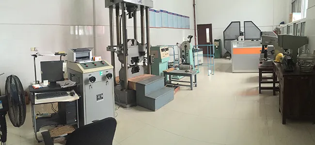 Physical testing laboratory