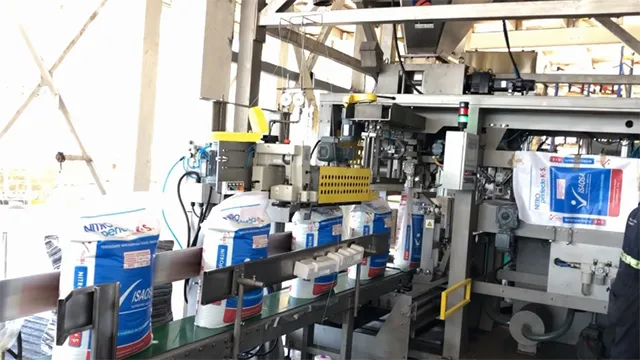 Automatic Compound Fertilizer Packaging Machine (1000 bags/hour)- Mexico